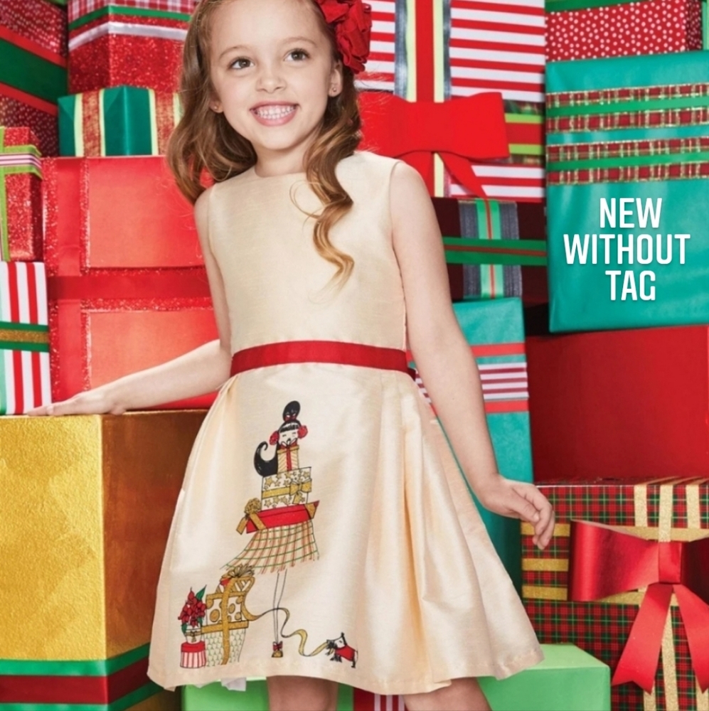 NWOT FIVELOAVES TWOFISH CHRISTMAS DRESS